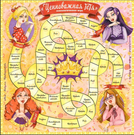 Психологическая ресурсная игра "ЦЕННОВАЖНАЯ ТЁТЯ"