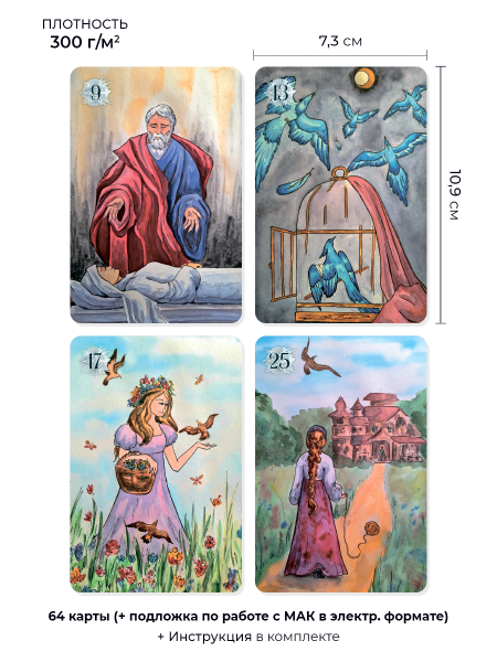 Метафорические карты "Крылья мельниц"