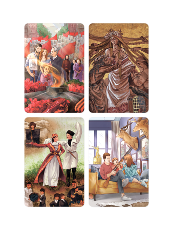 Метафорические ассоциативные карты «Ресурсы Рода». Поиск опор в семейной истории