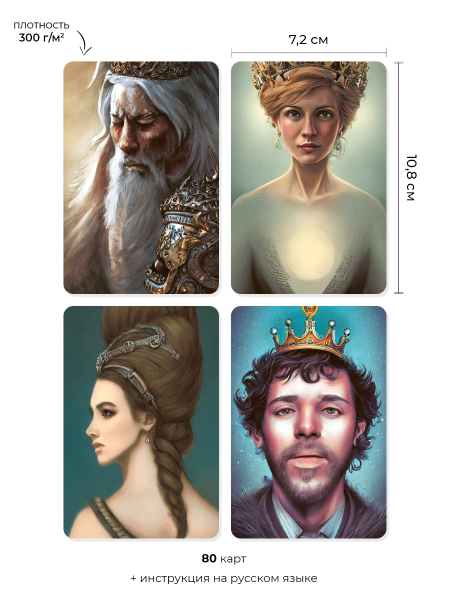 Метафорические карты "Короли и королевы"