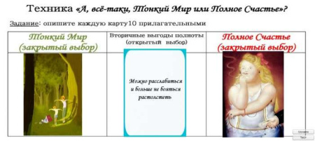 Модуль для PsyCards "Тонкий мир & Полное счастье"