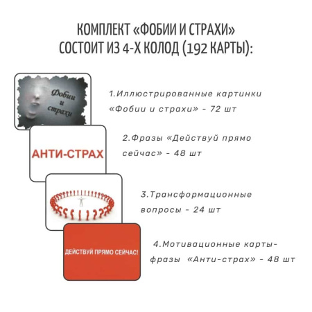 Метафорические ассоциативные карты «Фобии и страхи»