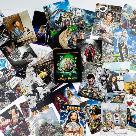 Метафорические ассоциативные карты "Мир денег"