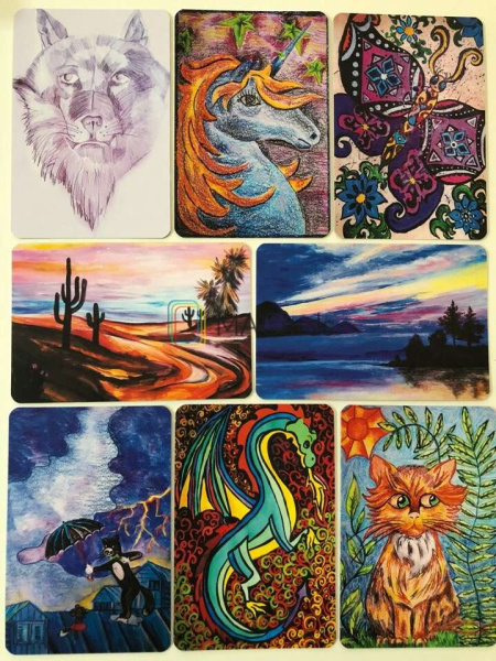 Метафорические ассоциативные карты "Детки в клетке"