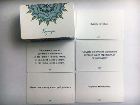 Карты действий «Топ 100» Колода «Карьера»