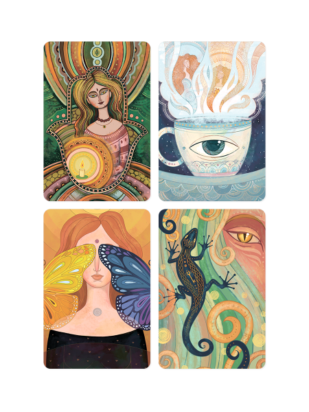 Метафорические ассоциативные карты "Первозданная женщина"