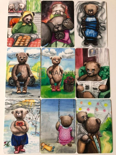 Метафорические ассоциативные карты "Семейка Велесовых"