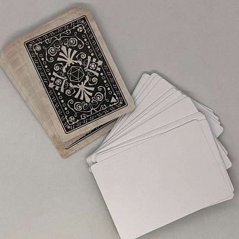 Карты "Пустые" (цветные рубашки)