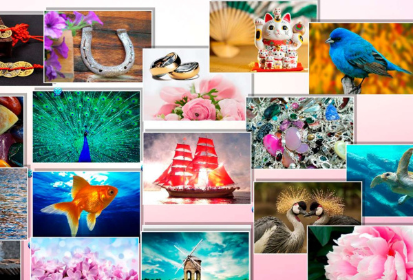 Электронные метафорические фотокарты "Талисман"