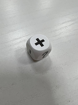 Кубик D6 (+, -, ?)