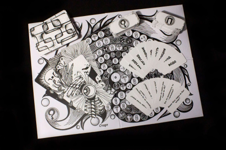 Трансформационная игра "Лабиринт желаний" (набор с колодой)