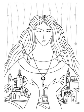 «ЛУННЫЕ ПРАКТИКИ» Образ луны в женских арт-терапевтических и МАК-техниках