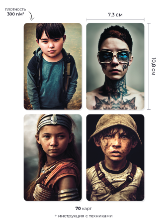 Метафорические ассоциативные карты «Портрет ребенка»