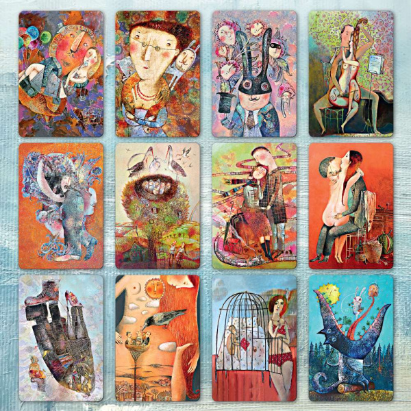 Метафорические ассоциативные карты "Брачные игры"