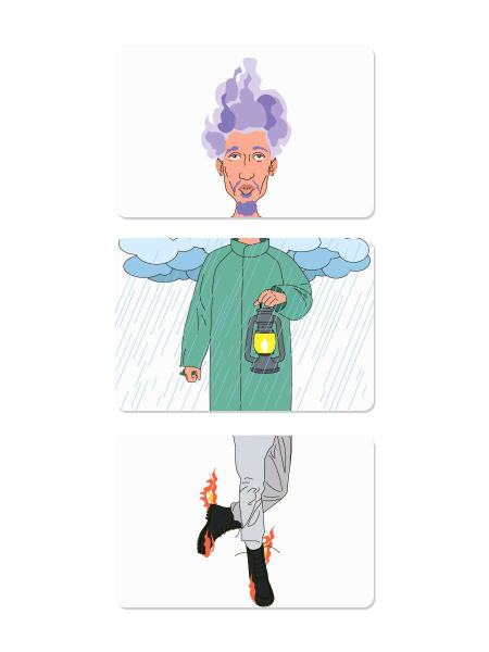 Метафорические карты “Это во мне. Мужские образы”