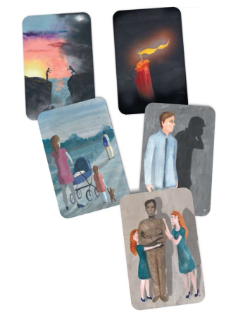 Метафорические ассоциативные карты "Проститься, чтобы жить"