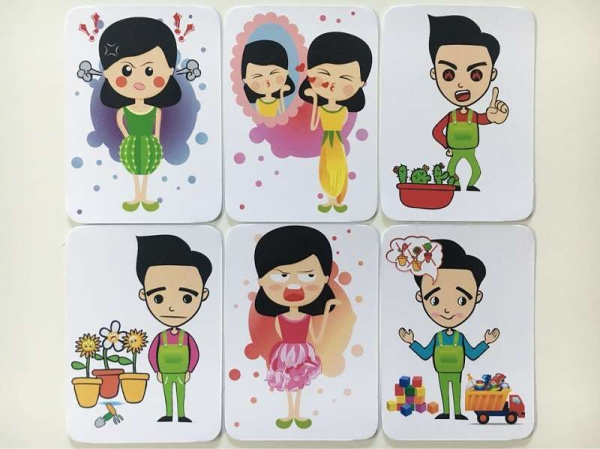 Метафорические ассоциативные карты «Цветы и садовники»