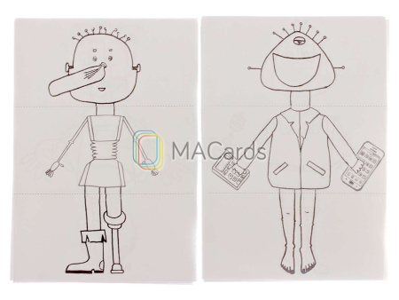 Метафорические ассоциативные карты "Роботы"