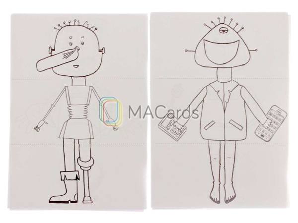 Метафорические ассоциативные карты "Роботы"