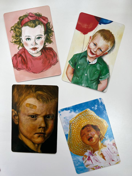 СКИДКА! Метафорические ассоциативные карты «Портреты и лица»