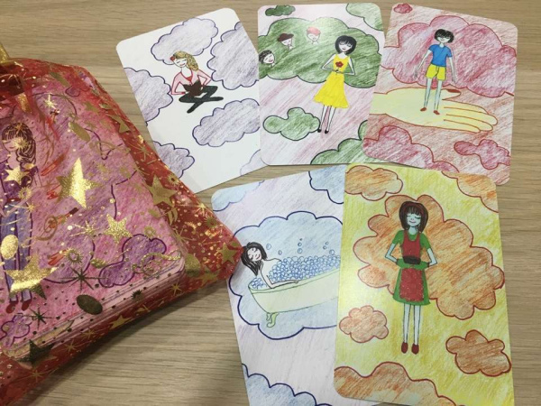 Метафорические карты "Женщина мечтательница"