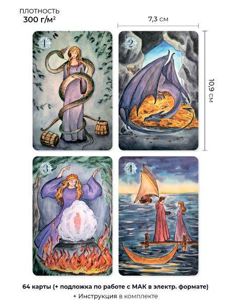 Метафорические карты "Крылья мельниц"