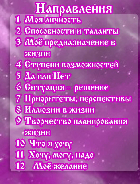 Мое предназначение – тематическая коллекция техник