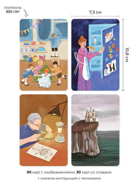 Метафорические карты "Я, еда и смыслы" Метафорические карты "Я, еда и смыслы"