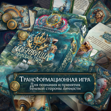 Трансформационная игра "Сокровища морского царя"