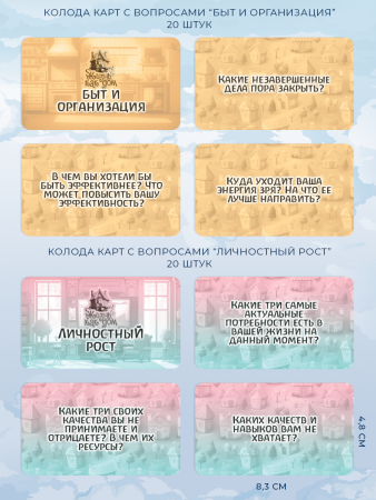 Универсальная психологическая игра "Жизнь как дом"