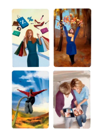 Метафорические ассоциативные карты  «Моменты счастья»