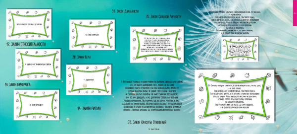 Электронные карты "Законы и принципы Мироздания."