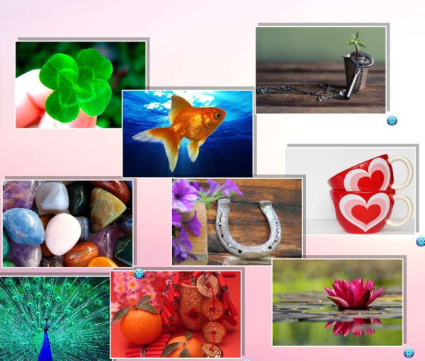 Электронные метафорические фотокарты "Талисман"