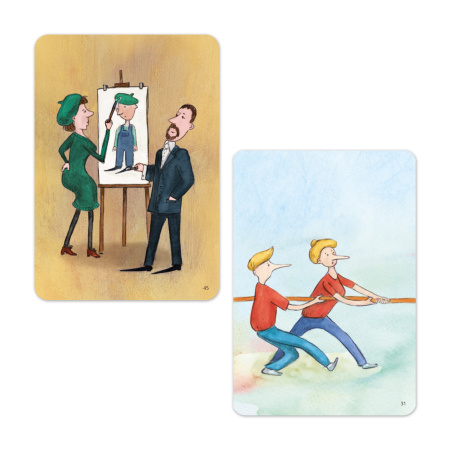 Метафорические карты "Свой-чужой". Метафора принадлежности.