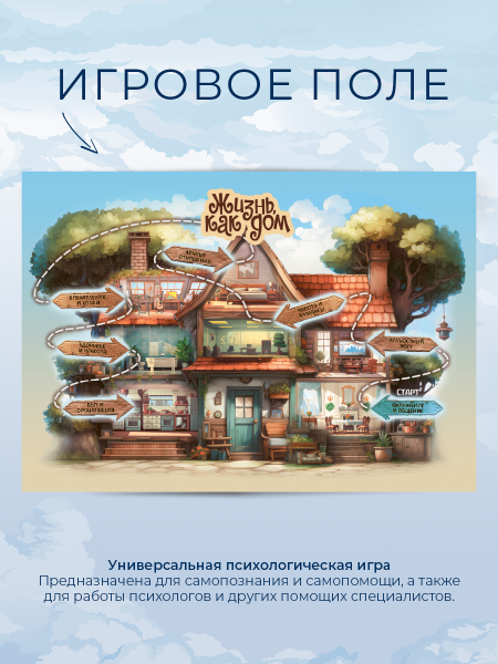 Универсальная психологическая игра "Жизнь как дом" Универсальная психологическая игра "Жизнь как дом"