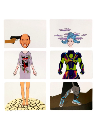 Комплект из двух колод "Это во мне" (женские + мужские образы)