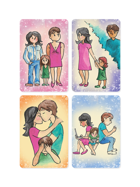 Метафорические карты "Мама, Папа и Я"