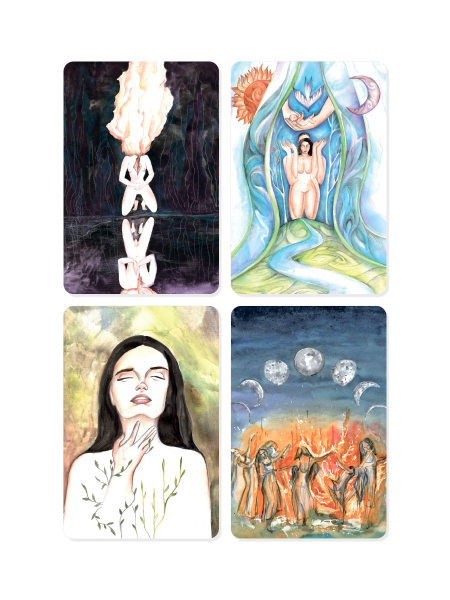 Метафорические ассоциативные карты «Снова цветущая». Исцеление раненой сексуальности