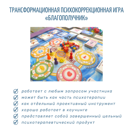 Трансформационная психологическая игра «Благополучник» (FULL format)