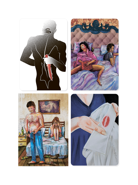 Метафорические ассоциативные карты "Обнаженные чувства". Метафора сексуальных отношений