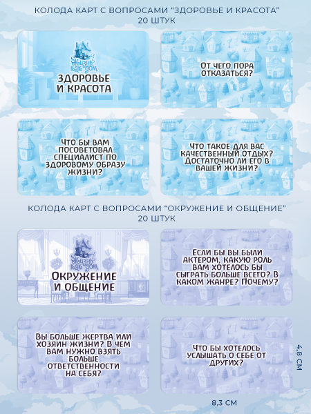 Универсальная психологическая игра "Жизнь как дом" Универсальная психологическая игра "Жизнь как дом"