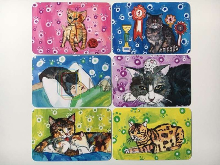 Метафорические ассоциативные карты «Коты»