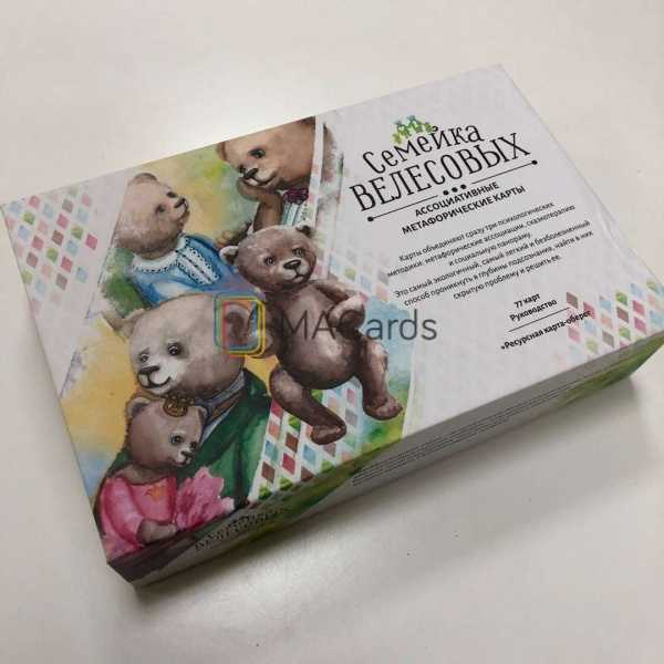 Метафорические ассоциативные карты "Семейка Велесовых"