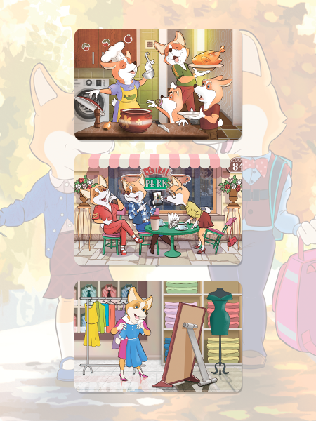 Метафорические карты "Королевство Корги" Метафорические карты "Королевство Корги"