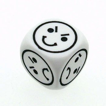 Кубик D6 "Эмоции"