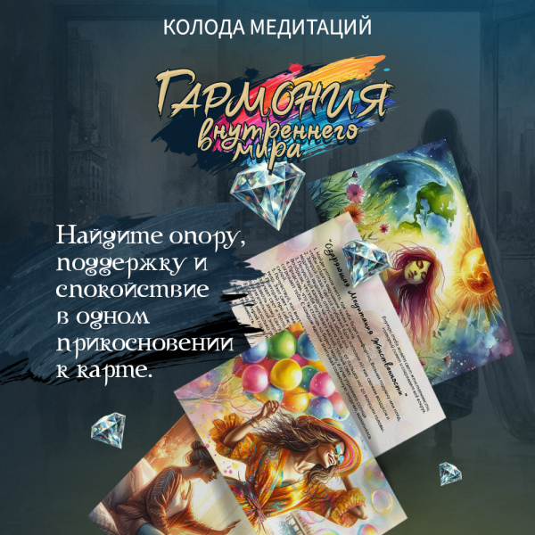 Метафорические открытки "Гармония внутреннего мира"
