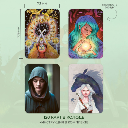 Метафорические ассоциативные карты «Женское начало»