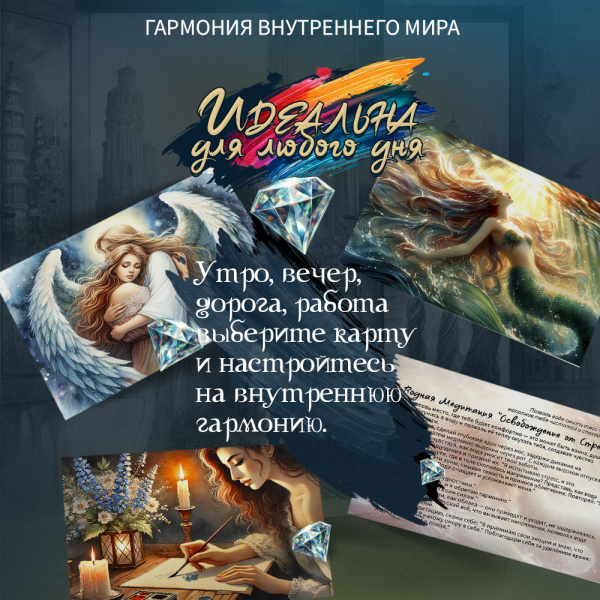 Метафорические открытки "Гармония внутреннего мира"