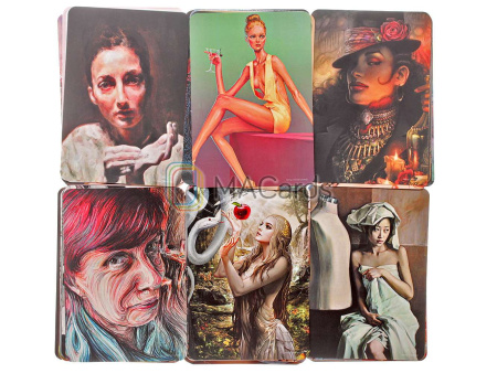 Метафорические ассоциативные карты "Женщина глазами художника"