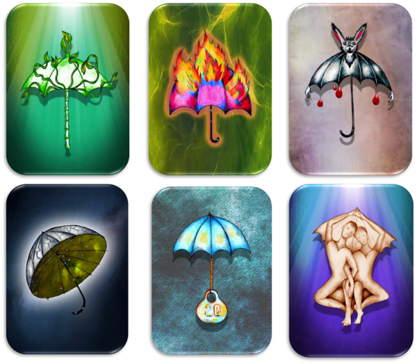 Метафорические карты «Бери зонтик раньше, чем промокнешь!»